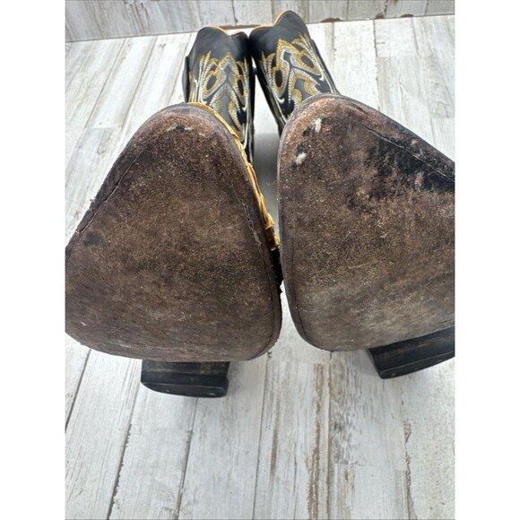 Los Altos Buttercup Python J-Toe Mens 7 EE Handmade Leather Exotic Cowboy Boots main image 14